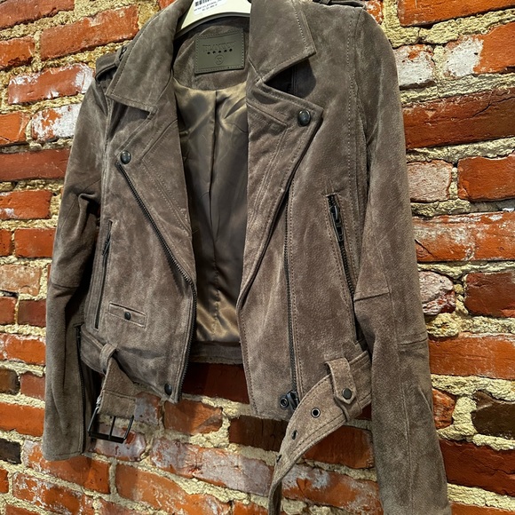 BlankNYC FRENCH TAUPE MOTO JACKET - Picture 5 of 6